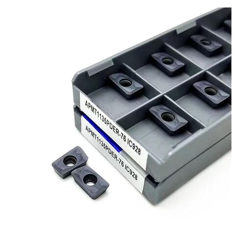 Indexable Lathe Carbide Insert 10PCS APMT1135-76 IC928 Hard Alloy External Turning Tool Milling Cutter Machine in Kuwait
