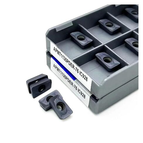 Indexable Lathe Carbide Insert 10PCS APMT1135-76 IC928 Hard Alloy External Turning Tool Milling Cutter Machine in Kuwait