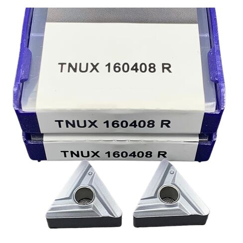 Indexable Lathe Carbide Insert 10PCS TNUX160404R TNUX160408R TNUX160404L TNUX160408L NN LT10 Hard Alloy External Metal Turning Tool(TNUX160408L NN LT10) in Kuwait
