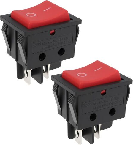 2 Pack Air Compressor On Off Rocker Switch Compatible with Husky 27 x 21.5 mm Panel Mount 16A 250V 20A 125V in Kuwait