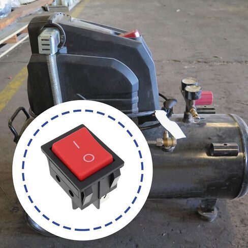 2 Pack Air Compressor On Off Rocker Switch Compatible with Husky 27 x 21.5 mm Panel Mount 16A 250V 20A 125V in Kuwait