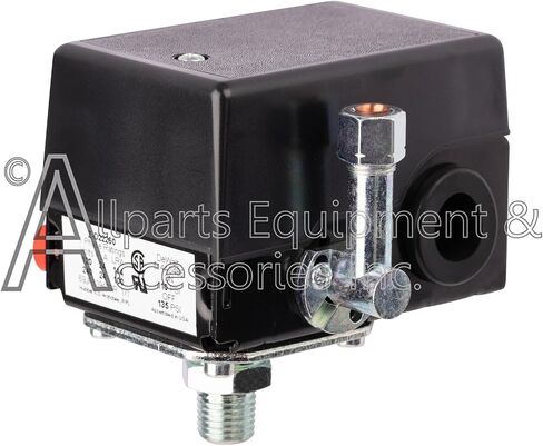Z-D22260 Pressure Switch 1/4" NPT Port 110-135 PSI 120-240V Compatible with Craftsman, DeWalt, DeVilbiss, and Porter Cable Air Compressor Units in Kuwait