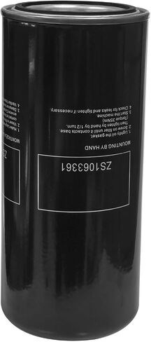 ZS1063361 Oil Filter is Suitable for Gardner Denver ESM55/75 Air Compressor Replacement Parts in Kuwait