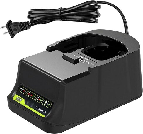 P118 Rapid Charger Replacement for Ryobi 18V Battery Charger P118 P119, Compatible with Ryobi 18Volt Battery P108 P104 P105 P102 P103 P109 p107 P190 P122 in Kuwait
