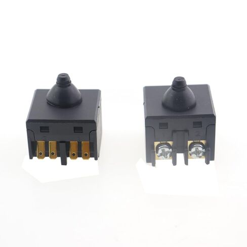2PCS 4 Inch Angle Grinder Push Button Power Switch Replacement Black Handheld Power Tool Accessories in Kuwait