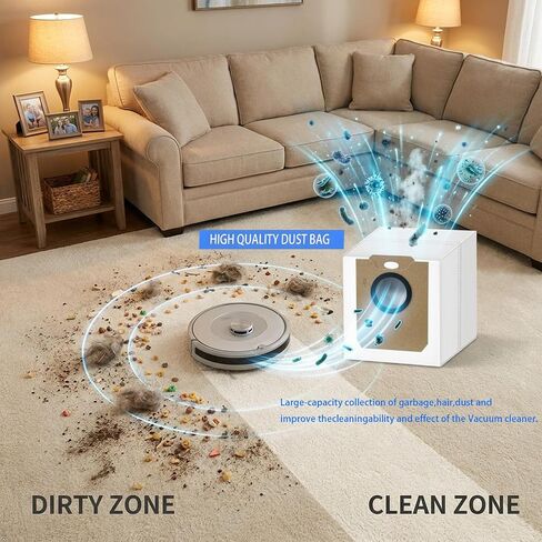 R11 Replacement Dust Bags For Redroad R11 Robot Vacuum Cleaner :10 Pack | Spare Parts Accessories in Kuwait