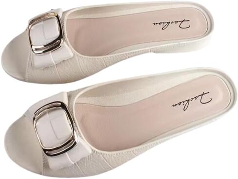 Women's FashionableSlide Sandals, Soft Sole Open Toe Summer Shoes in Kuwait