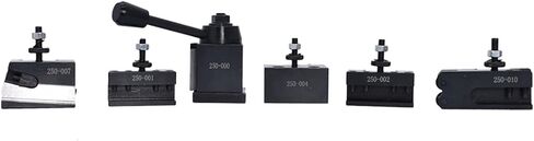 OXA Wedge Type Tool Post Set 250-000, Tool Post for Mini Lathe Up to 8 CNC Lathe Tool Holder in Kuwait