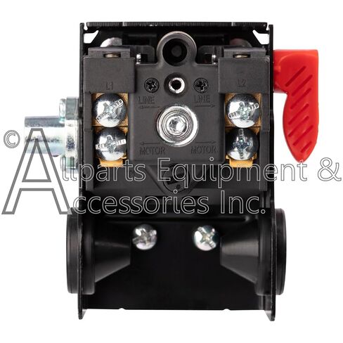 AC-0746 Pressure Switch 4-Port 110-135 PSI 2-Pole 120-240V Compatible with Craftsman, DeVilbiss, and Porter Cable Air Compressor Units in Kuwait