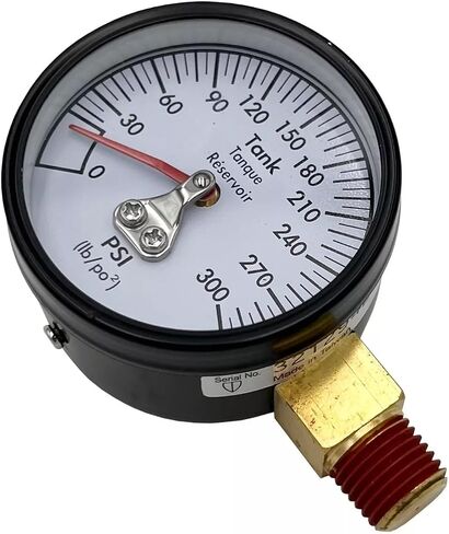Replacement A14993 Air Compressor Gauge 2" for DeWalt Fits D55167 D55168 C7501 in Kuwait