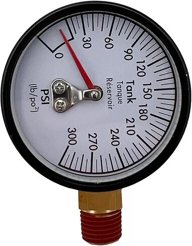 Replacement A14993 Air Compressor Gauge 2" for DeWalt Fits D55167 D55168 C7501 in Kuwait