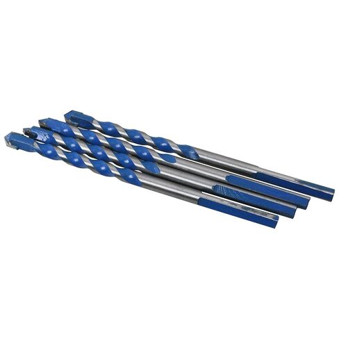 4PCS 15/64 Inch Solid Carbide Masonry Drill Bit Set Concrete Drill Bits Multifunctional for Glass Tile Cement Plastic Wood in Kuwait