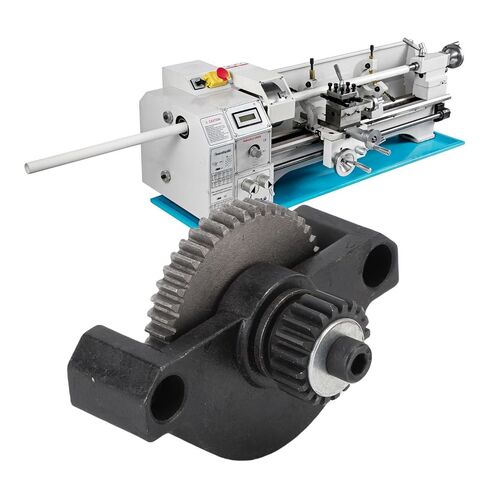 Cryfokt Mini Lathe Gear with Mount, Flexible Drive Variable Speed Gear Replacement for 0618 CJ18 CJ0618A 0618 3B 8x14 7x10 7x12 7x14 Mini Lathe Spindle, Easy to Install in Kuwait
