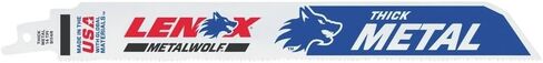 LENOX Tools LAZER Metal Cutting Reciprocating Saw Blade, Bi-Metal, 9-inch, 14 TPI, 25/PK in Kuwait