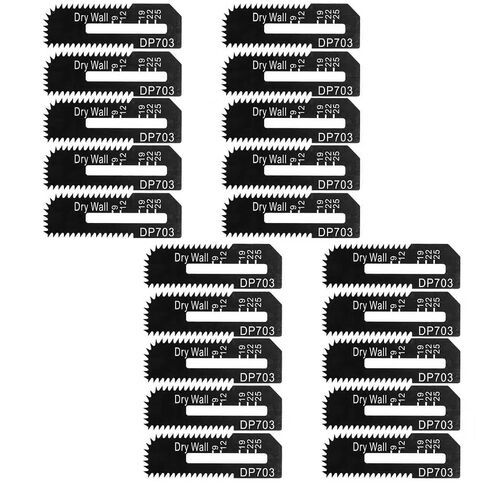 20Pcs Durable Drywall Cut Out Saw Blades Power Tool Cutting Accessories in Kuwait
