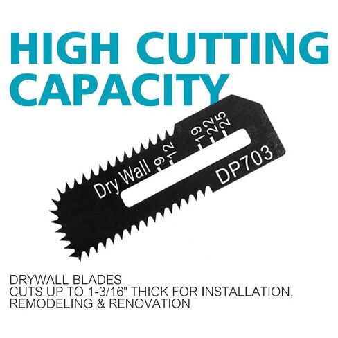 20Pcs Durable Drywall Cut Out Saw Blades Power Tool Cutting Accessories in Kuwait