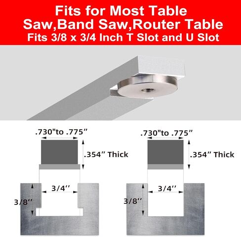 GOINGMAKE Table Saw Miter Gauge with Micro Adjust Flip Stop and 13 Precision Angle Position Stops, Miter Gauge for Table Saw with 18 Inch Fence for Crosscut and Miters, Fits 3/8" x 3/4" Slot in Kuwait