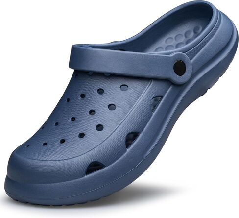 Unisex Clogs for Men & Women Lightweight Slip-On Garden Shoes Breathable Non-Slip Shower Sandals in Kuwait