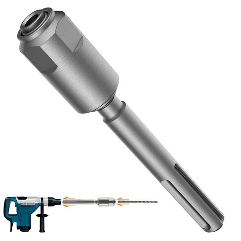 SDS-Max to SDS-Plus Adapter, 40 Chrome Steel Hammer Drill Adaptor | Rotary Hammer Connection Adapter Bits, 40 Chrome Steel Hammer Drill Adaptor for Quick Change Shank Drill Converter Tools in Kuwait