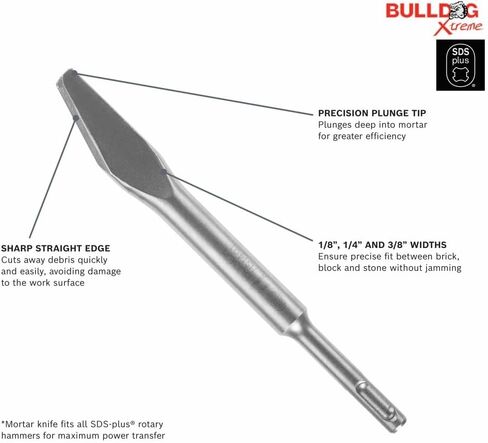 Bosch HS1400 1/4 In. SDS-plus Bulldog Xtreme Mortar Knife in Kuwait