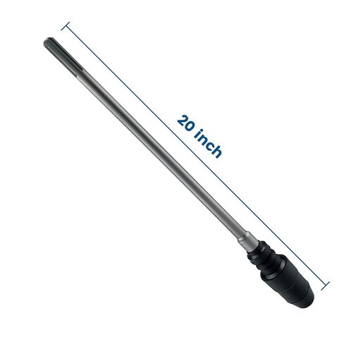 20" SDS max Hammer Extension SDS max Extension SDS Extension Shaft with Quick-Change Chuck Adapter, 16-1/4" Effective Reach, 40Cr Alloy Steel, for Deep Concrete Drilling & Hard-to-Reach Areas in Kuwait