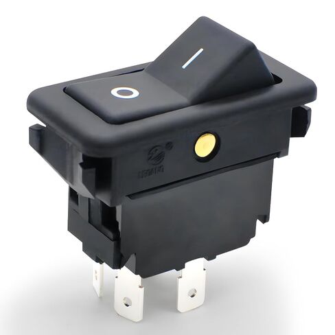 5140058-09 Vacuum Power Switch Compatible with DeWALT Cleaner Rocker Switch | for DCV580 DCV581H DC500 DC500K DC020 Vacuum Cleaner, 4 Pin ON-Off Rocker Switch in Kuwait