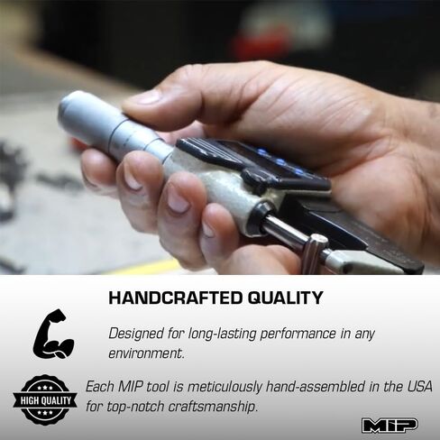 MIP RC Hex Bit Tool Kit Bundle – Includes 1.3mm, 1.5mm, 2.0mm, 2.5mm, 3.0mm Hex Bits & Quick Change Handle – Precision Drill Driver Tools for RC Car Repairs – Made in USA in Kuwait