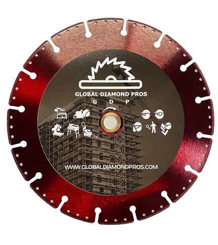 9" Battery Fire Rescue Diamond Blade Safety All Cut Demolition Diamond Saw Blade Cordless Battery Cut Off Saw Fire Safety Blade- 3Pack in Kuwait