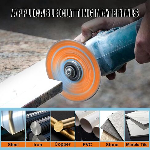 SAGEWOLF 4 1/2 Inch Grinder Diamond Cut Off Wheels Metal Cutting Blade for 7/8 Inch Arbor Angle Grinder Cutting Disc Diamond Grinder Blades on Rebar, Stainless Steel, PVC, Tile, Wood, Iron, 3Pack in Kuwait
