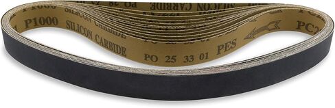 Red Label Abrasives 1 X 30 Inch 320 Grit Silicon Carbide Sanding Belts, 12 Pack in Kuwait
