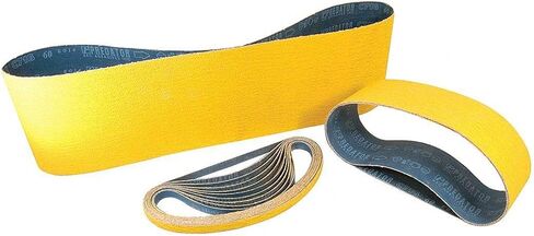 Sanding Belt, 48" Length, 2" Width, Ceramic, 36 Grit, Extra Coarse, Coated, EA1-71-020048002 in Kuwait