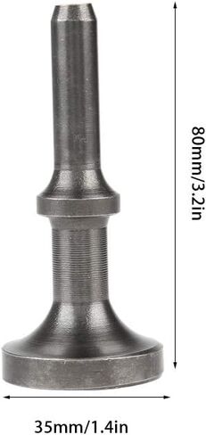 Joyzan Smoothing Air Hammer, Smooth Pneumatic Chisel Drill Bit Tool 80mm | Extended Length Shank Chrome Molybdenum Steel Drifts Impact Heavy Duty Rivet Set Tire Repair Automotive Metal in Kuwait