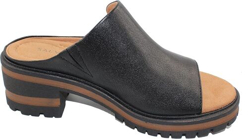 Salvia Women's Harper in Black Pebble Nappa Leather - size 37 M in Kuwait