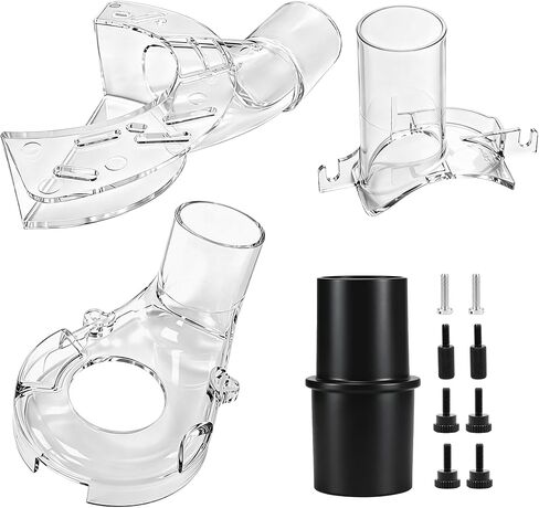 Replacement for Bosch Dust Extraction Hoods Kit 1617EVSPK 1617EVS RA1173AT | Router Combo Kit,RA1175 Edge-Form Dust Extraction Hood /PR012 Fixed Base Hood/Plunge Base Hood/VAC002 Vacuum Hose Adapter in Kuwait