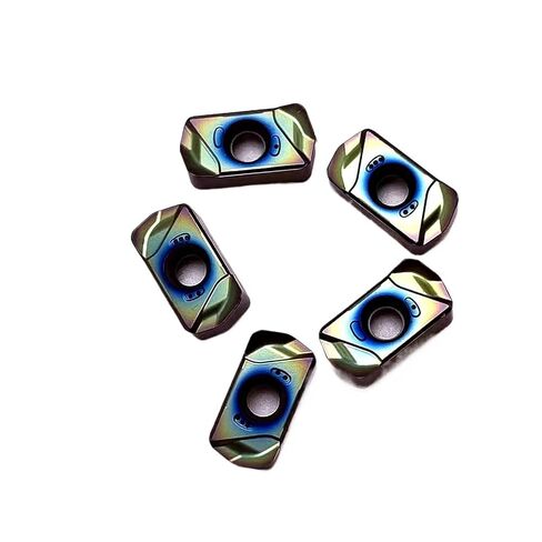 Indexable Lathe Carbide Insert 10PCS LNMU0303-MJ KT7030 Hard Alloy Internal Turning Tool Double-Sided Fast Cutting Lathe in Kuwait