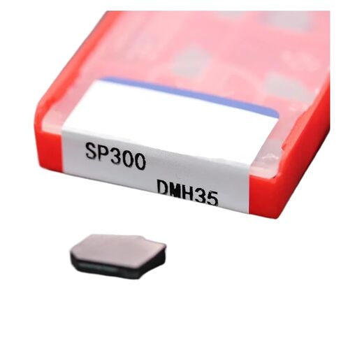 Indexable Lathe Carbide Insert 10pcs SP200 SP300 Hard Alloy Slotting Blade Cutter Lathe Groove Tool Holder for Stainless Steel(SP300 DMH35) in Kuwait