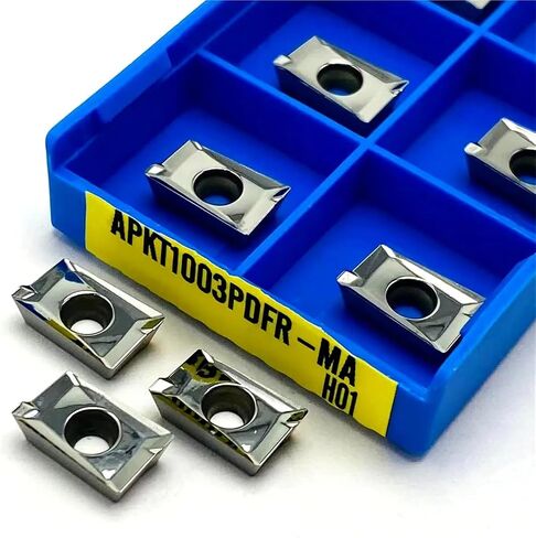 APKT1003PDFR MA H01 Aluminum Insert Carbide Milling Cutter APKT1003 Turning Tools in Kuwait