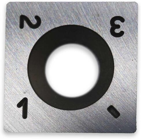 Hurricane Turning Tools, Pro Series, 15mm x 15mm Square Carbide Replacement Cutter For Woodturning Tools, Made in Germany in Kuwait