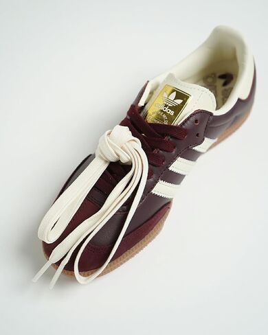 adidas Samba Og Woman Maroon Crewht Gold (5 Men/6 Women) in Kuwait