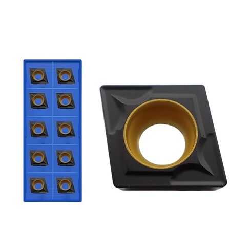 Indexable Lathe Carbide Insert 10PCS CCMT09T304 CCMT09T308 CCMT120404 CCMT120408 CCMT060204 Hard Alloy Turning Tools Lathe Blade Use for Cast Iron(CCMT120408) in Kuwait