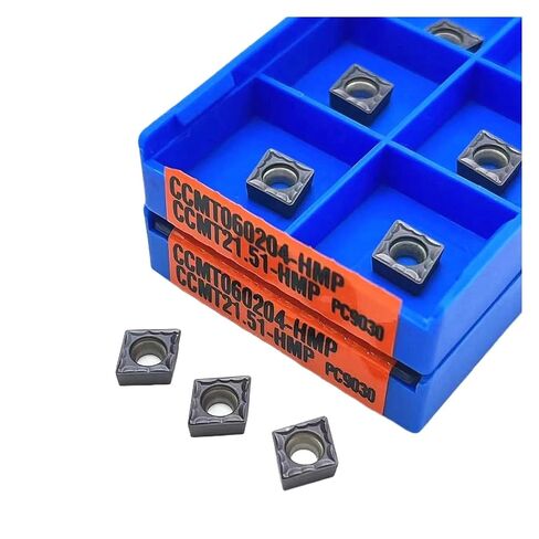 Indexable Lathe Carbide Insert 10PCS CCMT060204 PC9030 Internal Turning Tool Hard Alloy Use for Steel in Kuwait