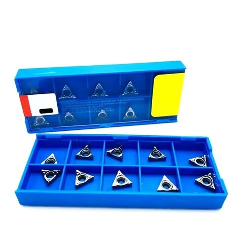 Indexable Lathe Carbide Insert 10PCS TCGT110204-AK H01 External Turning Tool Inner Hole Alloy Tools for Aluminum in Kuwait