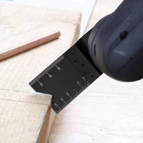Pack of 5 Multitool Saw Blades Accessories, Wood Metal Plastic Multimaster Saw Blades Multifunctional Tool Oscillating Accessories in Kuwait