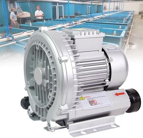 Regenerative Blower High-Pressure Vortex Ring Phase Blower Industrial Vacuum Pump,220V/380V Vortex Ring Blower - High-Pressure Regenerative Vacuum Pump for Sewage Aeration, Aquarium Fish Pon in Kuwait