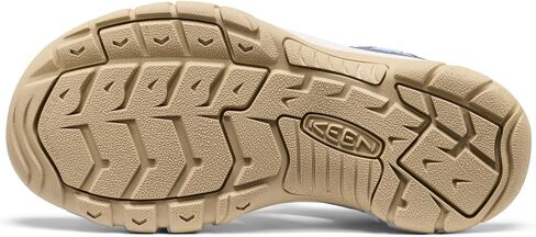 KEEN Women's Newport H2 Closed Toe Water Sandals, Faded Denim/Vintage Indigo, 10 in Kuwait