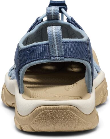 KEEN Women's Newport H2 Closed Toe Water Sandals, Faded Denim/Vintage Indigo, 10 in Kuwait