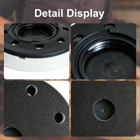 492125 ST D125-FX-W Sanding Pad Soft 125mm RO125 FEQ StickFix Sanding Pad Replacement for Festool 492125 in Kuwait