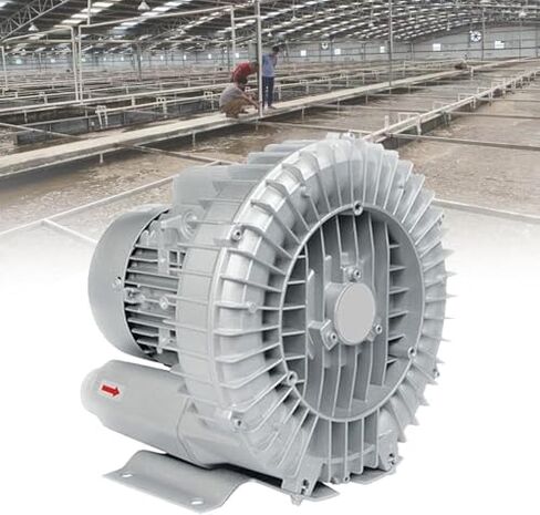Regenerative Blower High-Pressure Vortex Ring Phase Blower Industrial Vacuum Pump,Vortex Ring Blower for Fish Ponds & Workshops, 220V/380V Industrial Regenerative Blower, High Efficiency for in Kuwait