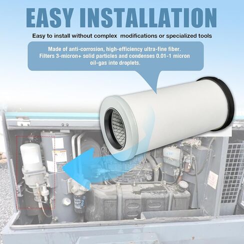 Air/Oil Separator Filter 3422016101 Fit for Airman Series PDS130S PDS185S Air Compressors in Kuwait