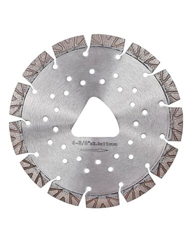 Casaverde 6-3/8" Green Concrete Blade, Diamond Concrete Saw Blade for Early Entry Cutting,Segmented Rim with Diamond Array in Kuwait